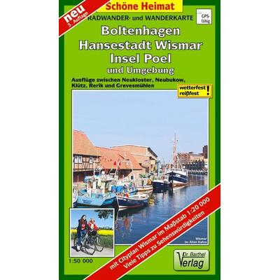 Radwander- und Wanderkarte Boltenhagen, Hansestadt Wismar, Insel Poel und Umgebung, Sonstige von Verlag Barthel, Barthel, A, 978-3-89591-189-7