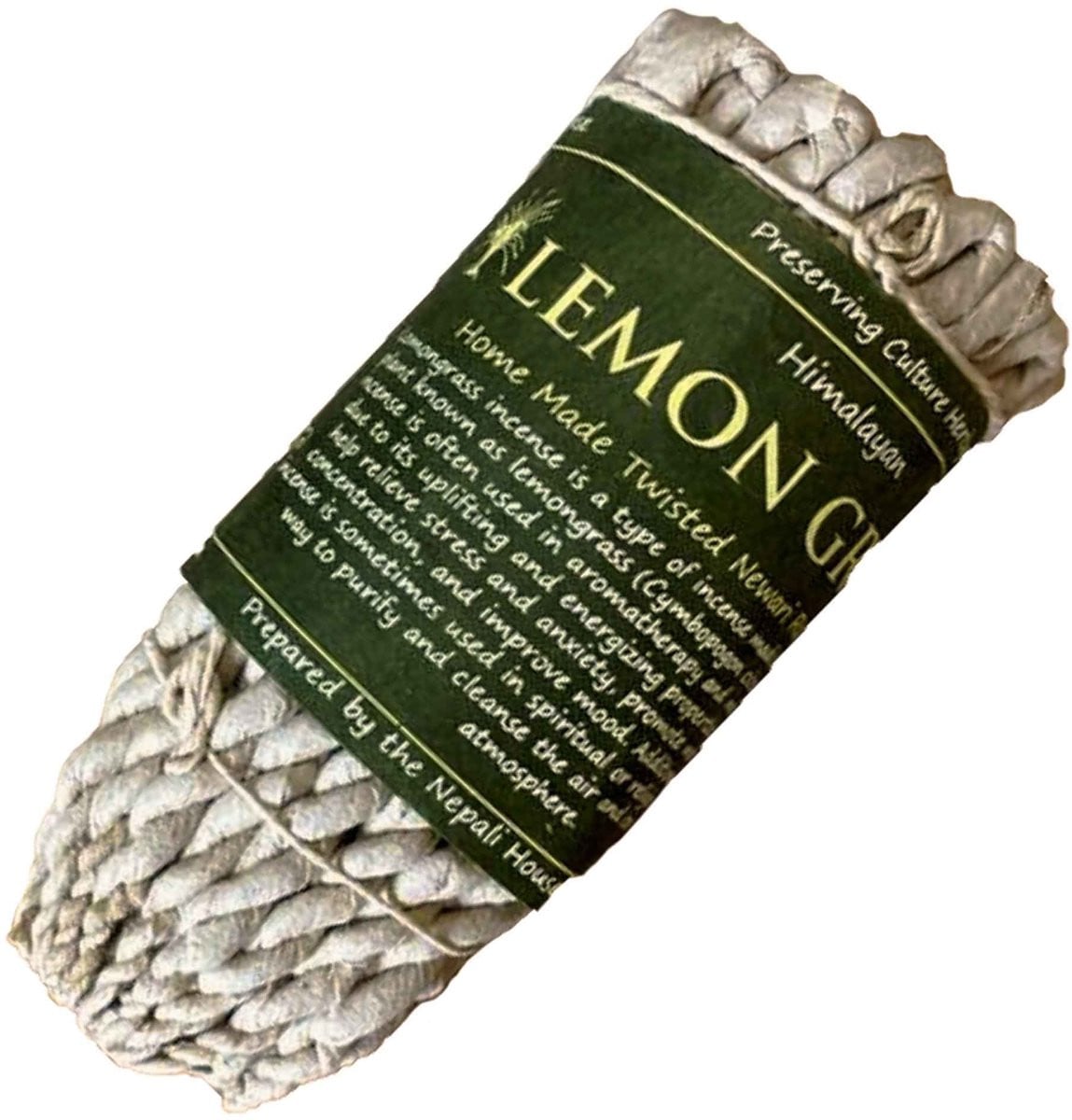 Ancient Wisdom Pure Herbs Rope Wierook - Citroengras