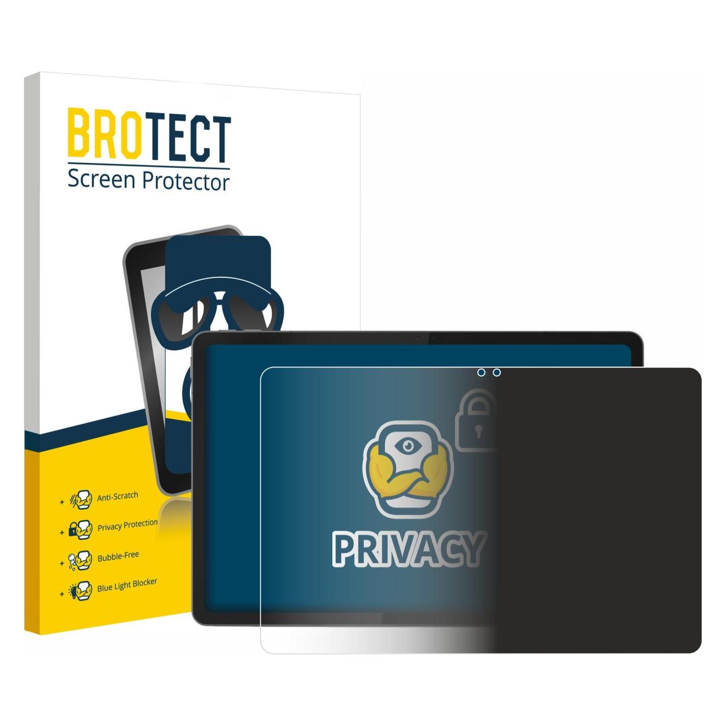 Brotect Sichtschutzfolie für Lenovo Idea Tab 11" TB336FU Anti-Spy Privacy Folie Blaulicht-Schutz (1 Stk., Lenovo Idea Tab) (6060994)