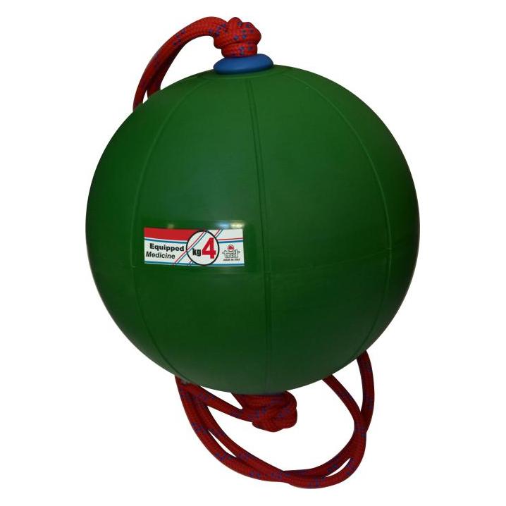 Trial Spezial-Medizinball mit Seilführung (4 kg, 290 mm) (EMB 400)