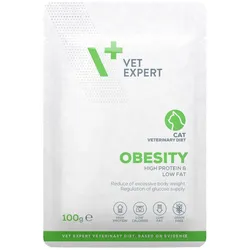 VETEXPERT Obesity Cat – Nassfutter für Katzen 100g