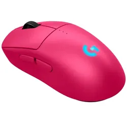 Logitech Gaming PRO 2 Lightspeed Gaming Maus kabellose LIGHTSPEED Gaming Maus, beidhändig nutzbar, pink