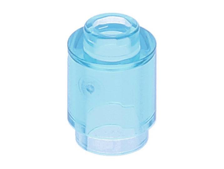 LEGO® brick round 1x1 trans light blue Spielbausteine