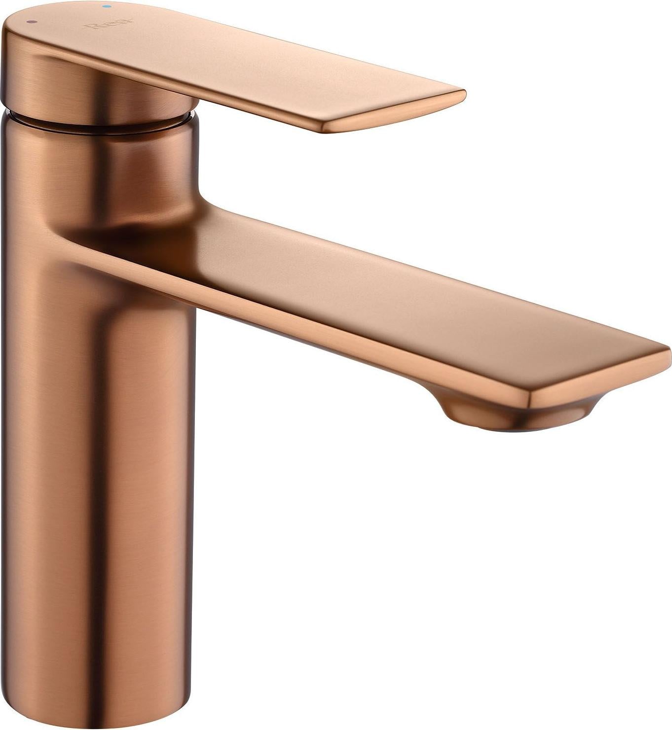 Rea Wastafelkraan Storm Copper Brush Low