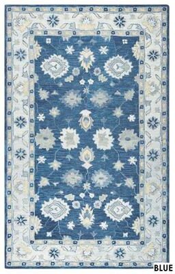 Alora Decor Napoli Collection Border Rug