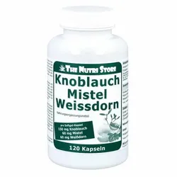 Knoblauch Mistel Weissdorn
