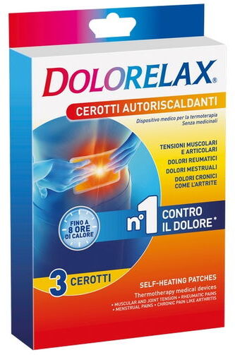 Euritalia Pharma Dolorelax Med Cerotti Effetto Caldo3 Pezzi