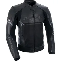 ARMR Raiden 3.0, Leder-/Textiljacke perforiert - Schwarz - XL