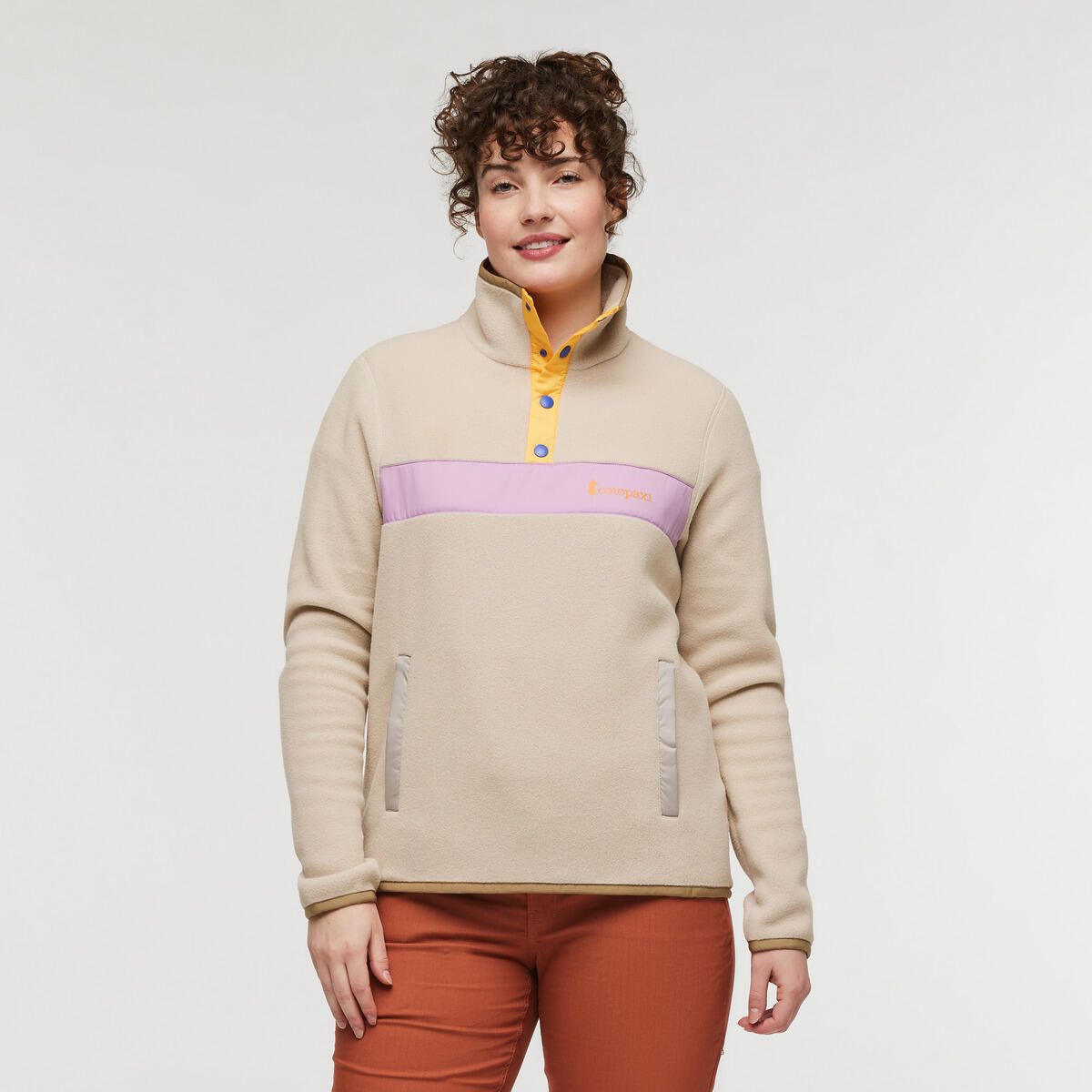 Cotopaxi Teca Fleece Pullover sugar cookie (SGRCK) L TQS-SGRCK-W-L