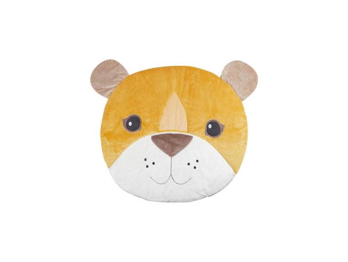 Sterntaler Spieldecke Löwe Leo, Gelb, Füllung: Polyester,Polyester, 100x100 cm, Europäischer Sicherheitsstandard, Knister-Applikation, Schlafen, Kuscheln & Schlafen, Krabbeldecken