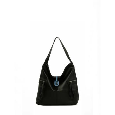 Handtasche BAGMORI "BAG mori Bag Bagmori Bag Bag", Damen, Gr. onesize, schwarz, Obermaterial: 100% Polyethylen, Taschen Handtasche
