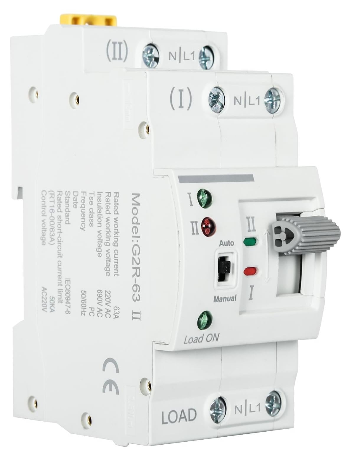 Selius Automatische Transfer Schakelaar 220V 63A Dual Power ATS