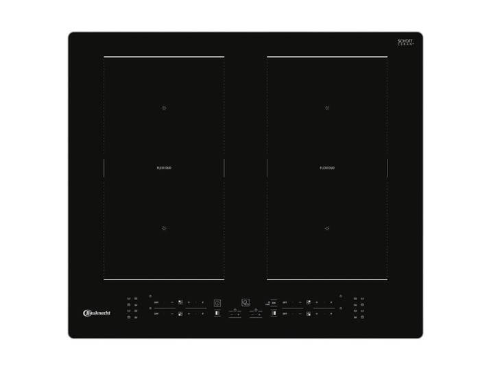 Bauknecht Induktionskochfeld, Schwarz, Metall, Glas, 60x5x52 cm, Kindersicherung, Restwärmeanzeige je Kochzone, Topferkennung, Edelstahlrahmen, Küchen, Küchenelektrogeräte, Kochfelder, Induktionskochfelder