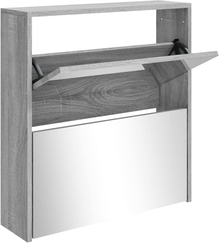 Latitude Run 4 Pair Flip Down Shoe Storage Gray Sonoma 4