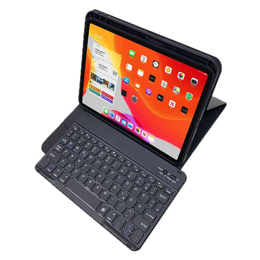 Deqster SLIM COMBO KEYBOARD 10.9IN (10 (DE, Apple iPad 2022 (10. Gen)) (40-1018410)