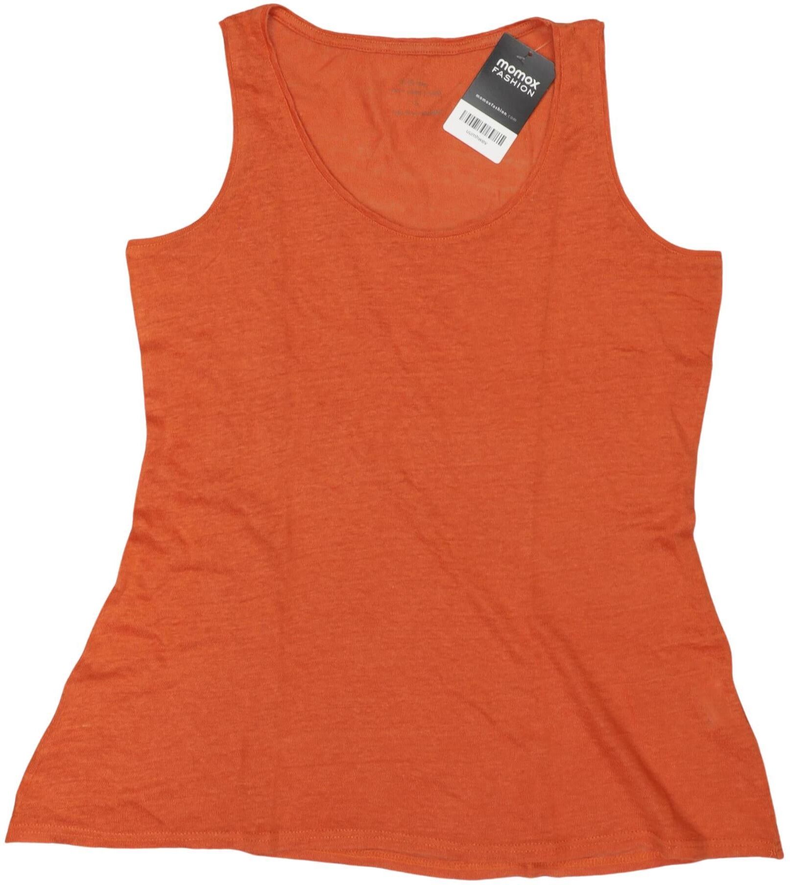 hessnatur Damen Top, Orange, Gr. S, Hanf - Second Hand