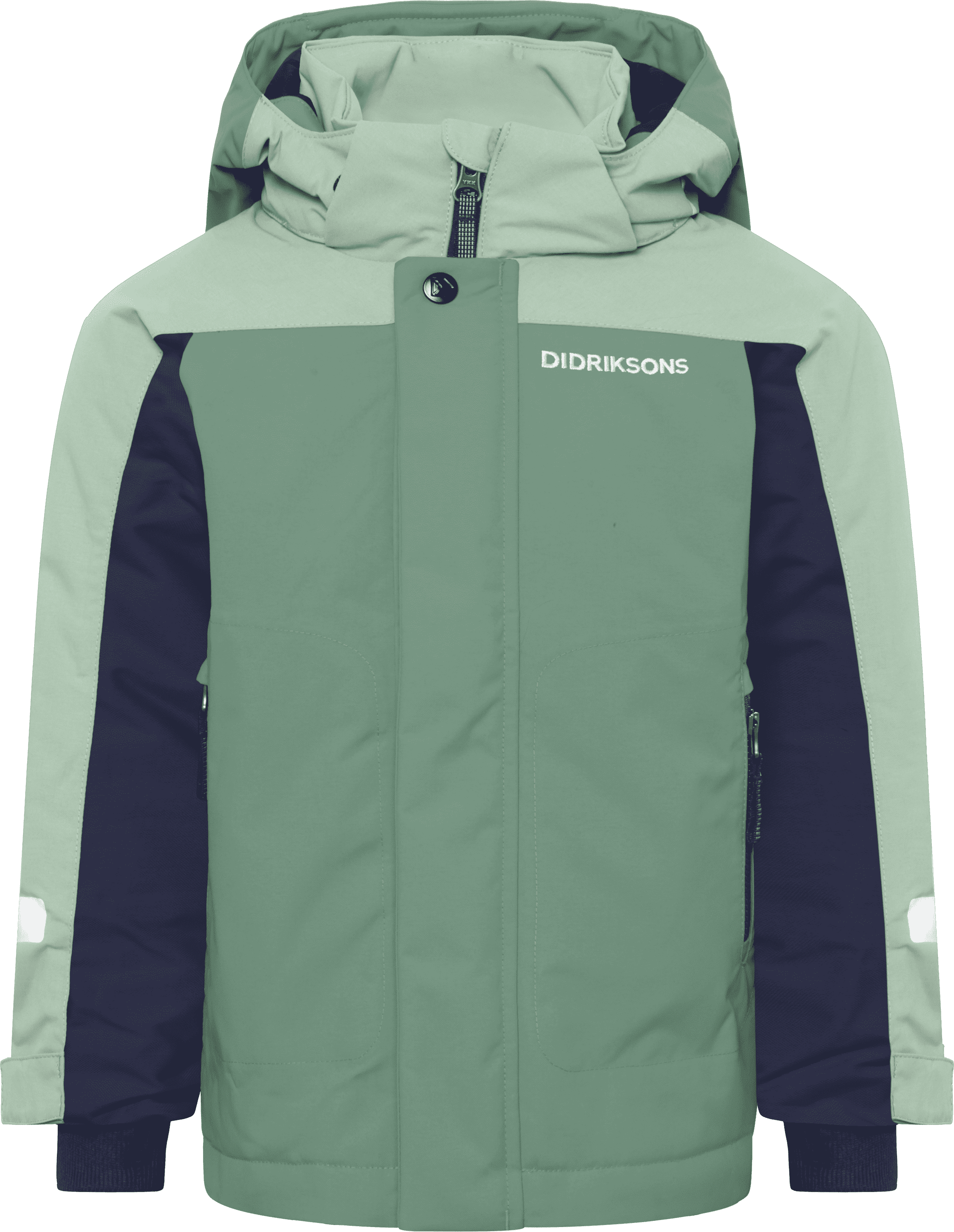 Didriksons Kids' Neptun Jacket Dark Moss 90