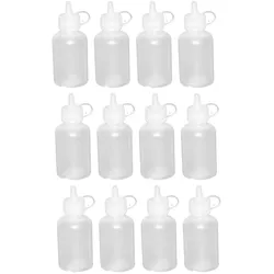 GVK ECO 12 Mini Quetschflaschen 50 ml Soßenflasche, Dressingflasche, Gewürzflasche