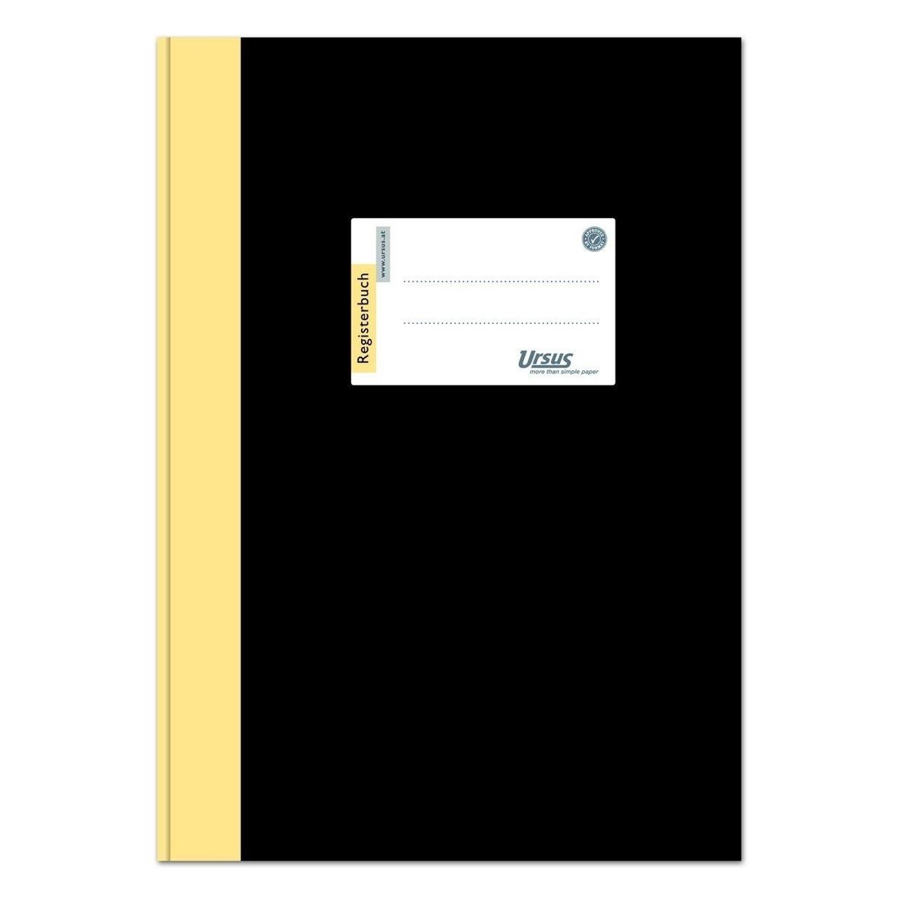 Ursus Registerbuch Papierformat: DIN A4 Ausführung der Lineatur: liniert (A4, Liniert) (608356)