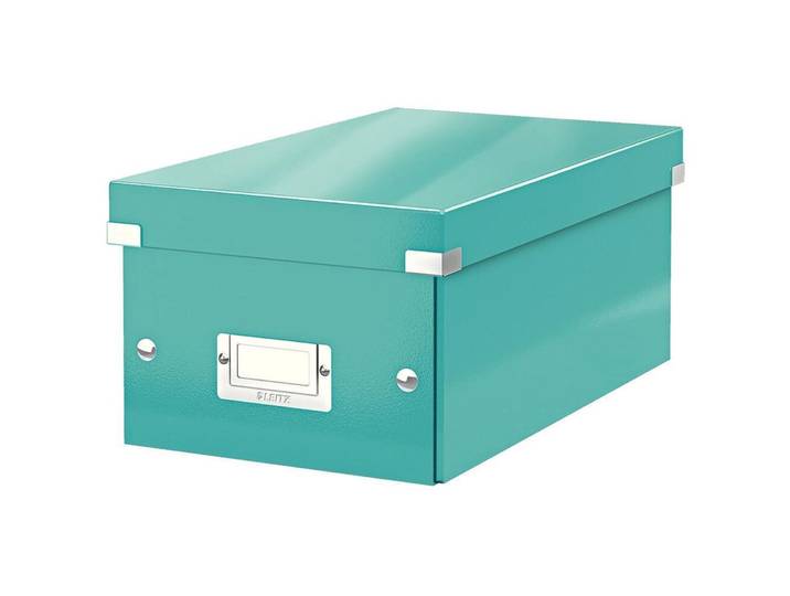 Aufbewahrungsbox Leitz Click & Store 20 DVD-Hüllen Blau - Aufbewahrungsbox