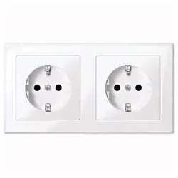 Merten SCHUKO-Steckdose aws/gl MEG2328-1425