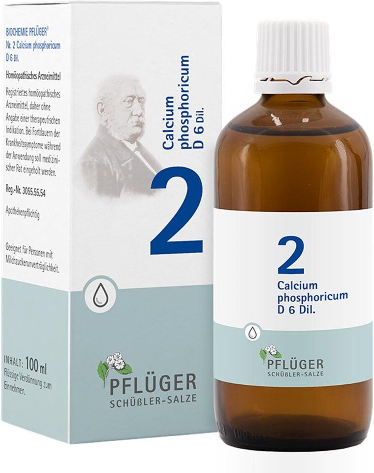 Biochemie Pflüger 2 Calcium phosphoricum D6 Tropfen