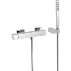 Tres Einhebel Brausemischer Anti Kalk Messing Handbrause , 107167 107167
