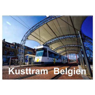 Kusttram Belgien (Wandkalender 2027 DIN A2 quer), CALVENDO Monatskalender