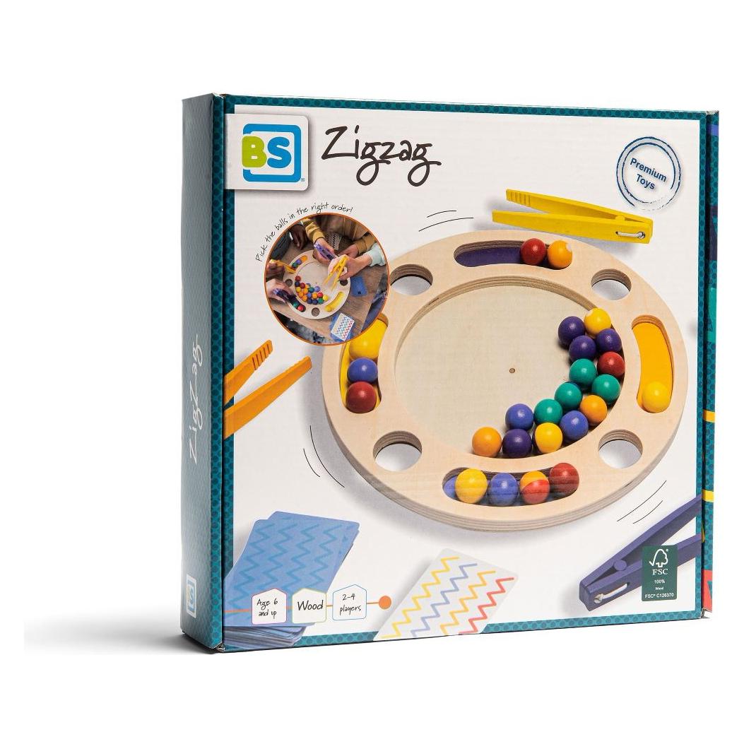 BS Spiel 'Zigzag' (Deutsch, Englisch, Französisch, Italienisch, 2 - 4 Spieler) (93.GA440)