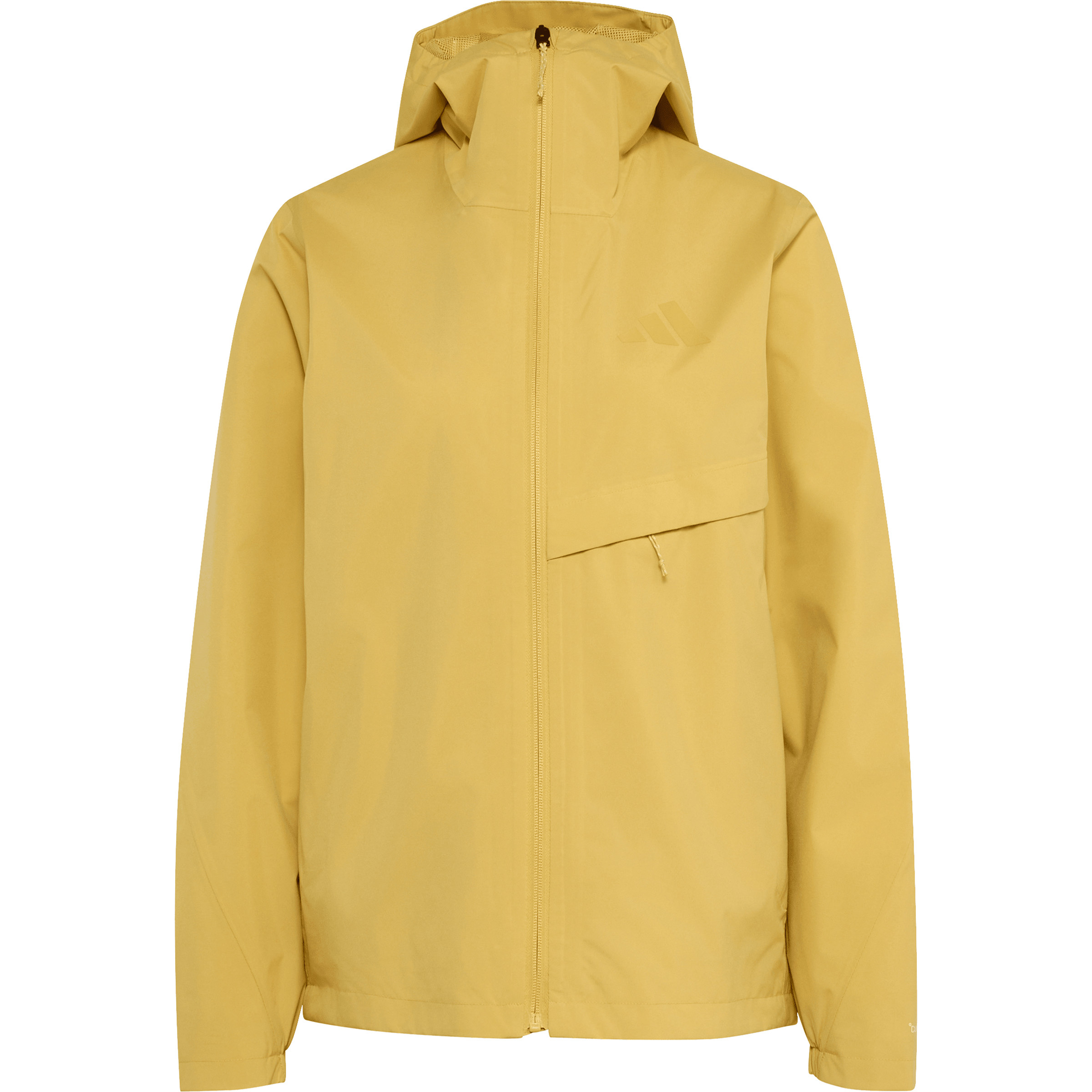 adidas Terrex Multi 2L Rain Damen Regenjacke gelb Größe XS Trekking Wasserdicht Wasserabweisend