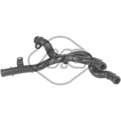 METALCAUCHO Kühlmittelrohrleitung 30006 für VW