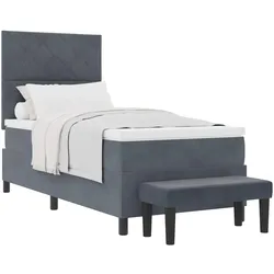 vidaXL, Boxspringbett, Boxspringbett (90 x 190 cm)