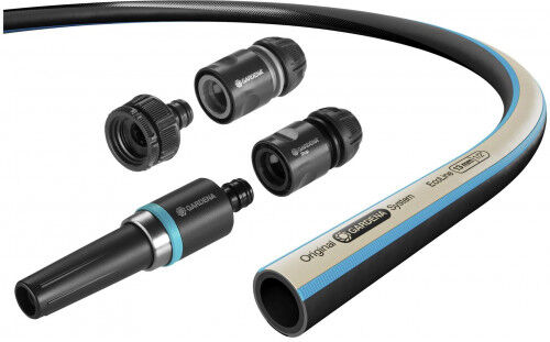 Gardena EcoLine Kit tuyau 13 mm (1/2&amp;quot;), 20m + nécessaire de base 18931-20