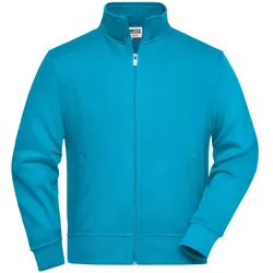 Sweatjacke "JN836" - XL - turquoise