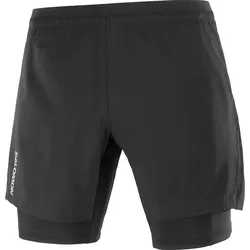 Salomon Herrenlaufhose Cross TW Shorts - schwarz / XXL