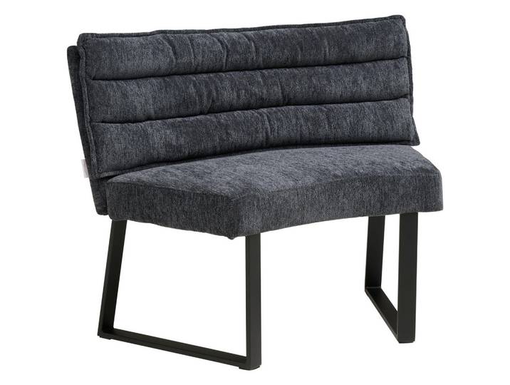 Livetastic Sitzbank, Grau, Metall, 1-Sitzer, 108x82x60 cm, Esszimmer, Bänke, Sitzbänke