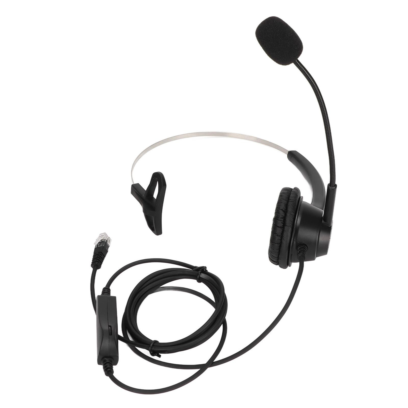 Cocosity H360-RJ9-MV Telefoonheadset met microfoon voor callcenters en klantenservice