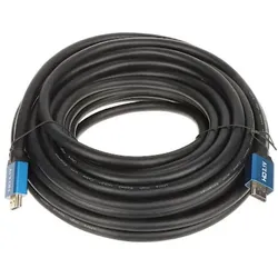 Kabel HDMI - HDMI 15m czarny (HDMI-15-V2.1) (15 m), Videokabel, Schwarz