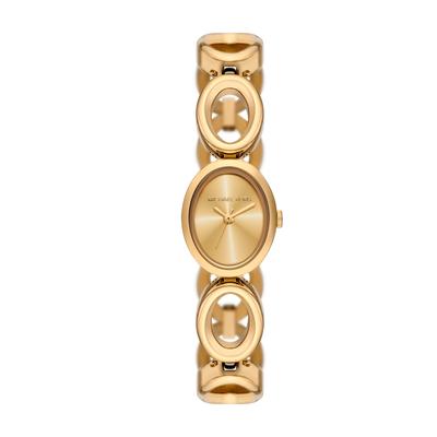 Quarzuhr MICHAEL KORS "MAUDE", gold (gelbgoldfarben), Armbanduhren, Damen, Quarzuhr, Armbanduhr, Damenuhr, Edelstahlarmband, analog