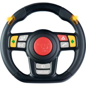 BIG Rutschauto-Zubehör 800055470, Car Sound Lenkrad, Lenkrad für Bobby Car, mit Licht und Sound