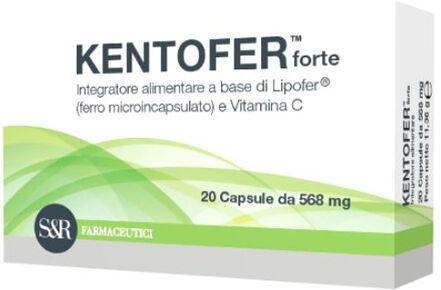 S&r Farmaceutici Kentofer Forte Integratore Ferro E Vitamina C 20 Capsule