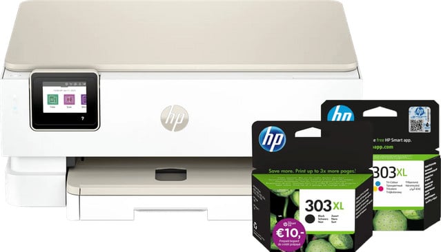 HP Envy Photo 7230 All-in-One inkjetprinter inclusief 1 zwarte XL en 1 kleuren XL cartridge