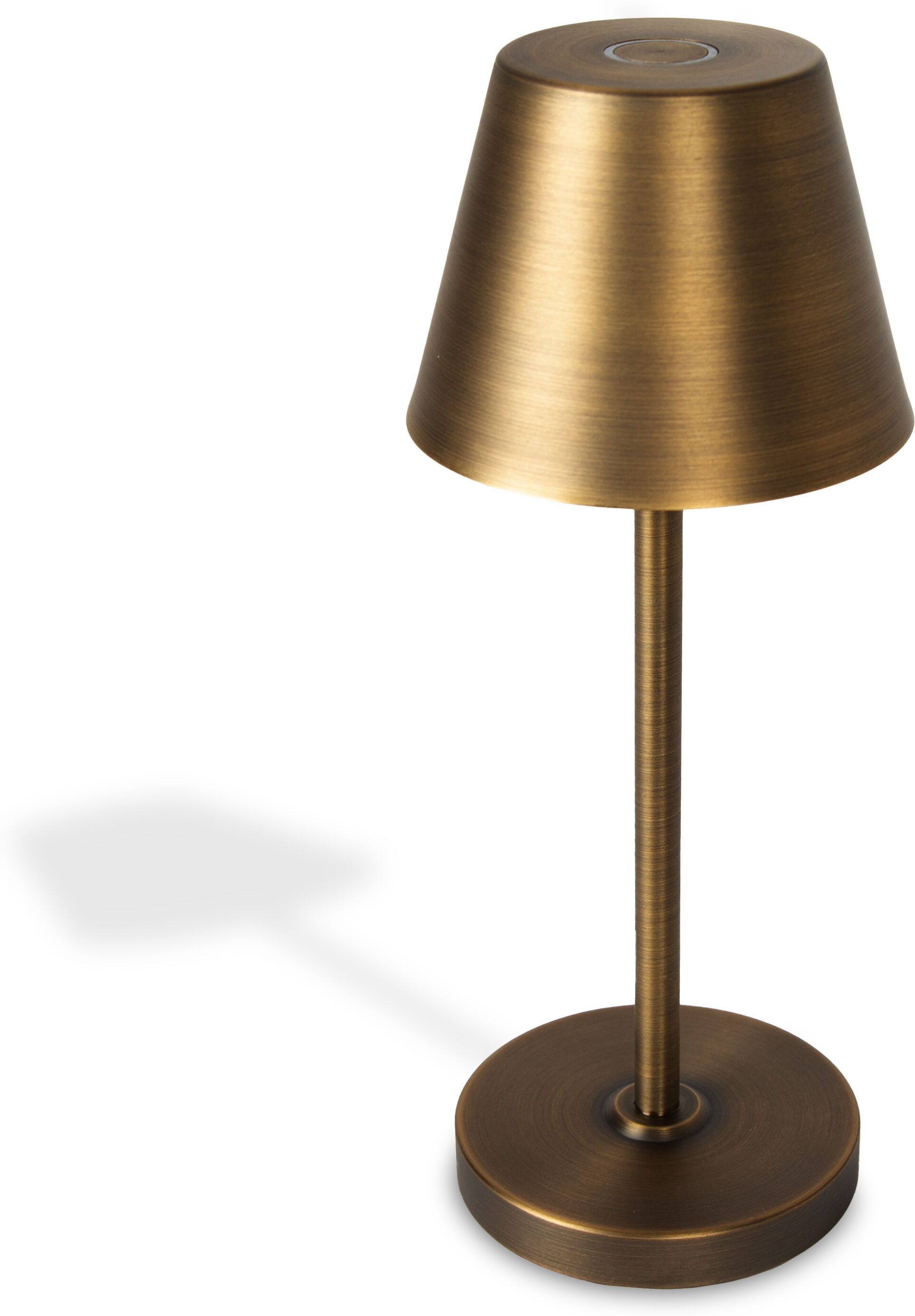 KS Verlichting Tafellamp Bistro Antiek Brons