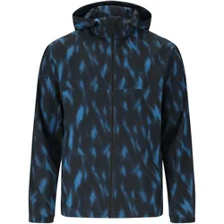VIRTUS Paoni Allover Print Laufjacke Herren P3895 - blue northern lights XL