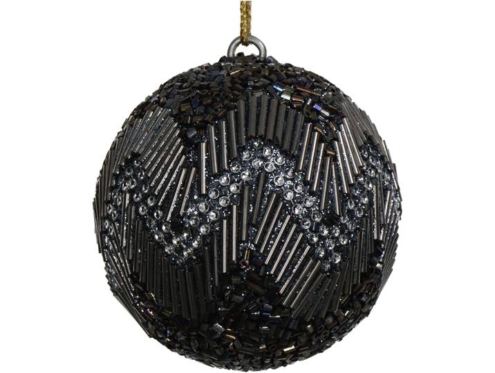 Baumschmuck Magic Moments schwarz Glas - Baumschmuck