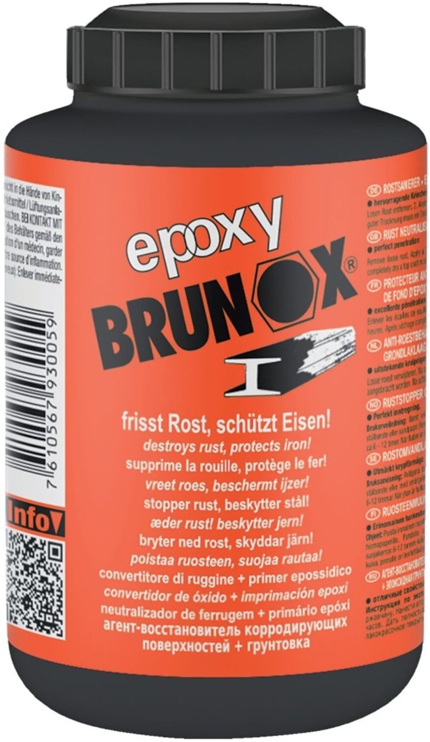Rostumwandler Epoxy 250ml Pinseldose Brunox (BRO,25EP)
