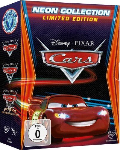 John Lasseter - Cars/Cars 2/Hooks unglaubliche Geschichten - Neon Collection [Limited Edition] [3 DVDs] - Preis vom 27.09.2026 03:53:48 h