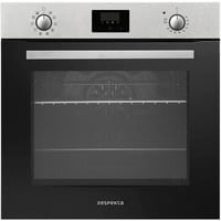 AB141-26, Backofen schwarz/silber