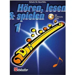 De Haske Hören, lesen & spielen - Flöte, mit Audiotracks online (Deutsch)