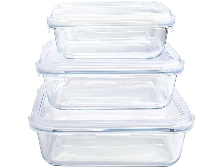 Neoflam Glasbehälter-Set 3-teilig